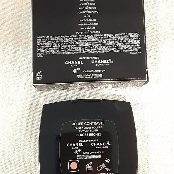 CHANEL JOUES CONTRASTE Powder Blush- Rose Bronze - Picture 5 of 7